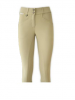 LEXHIS women's breeches with a full leather beige hopper